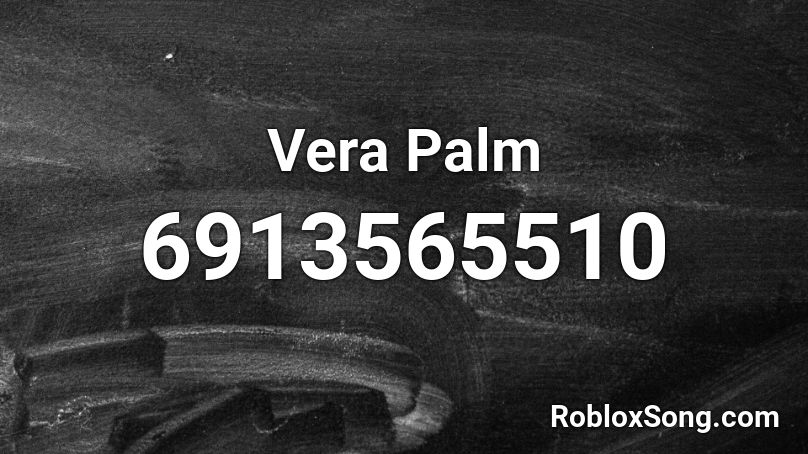 Vera Palm Roblox ID