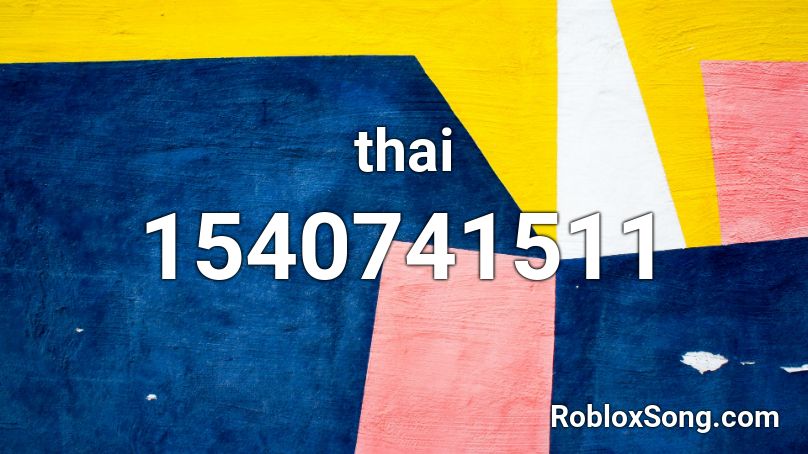 thai Roblox ID
