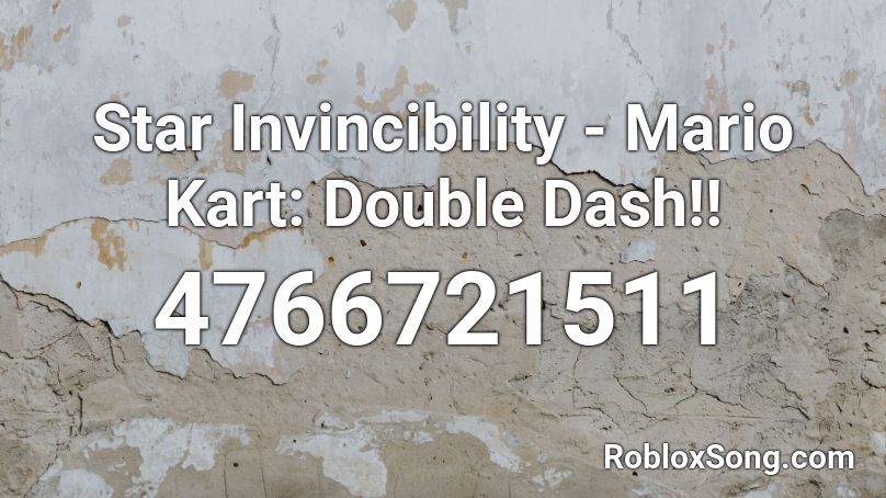 Star Invincibility - Mario Kart: Double Dash!! Roblox ID