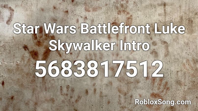Luke Skywalker Theme Roblox Id Roblox Music Codes - skywalker song roblox id