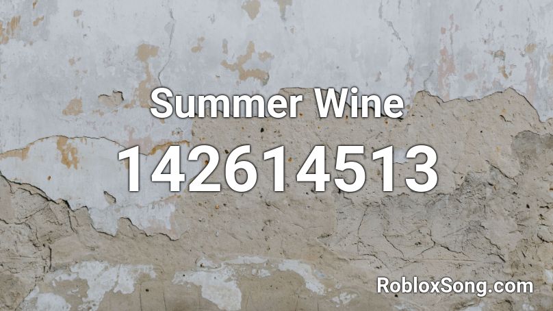 Summer Wine Roblox ID