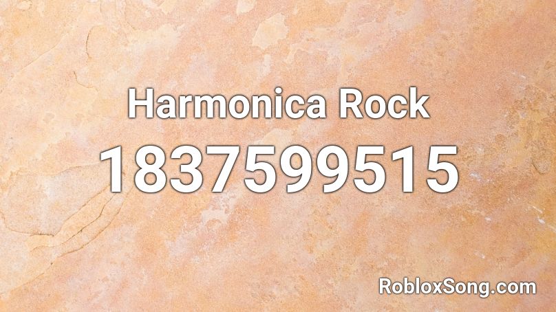 Harmonica Rock Roblox ID