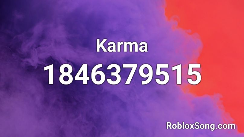 Karma Roblox ID