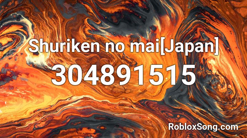 Shuriken no mai[Japan] Roblox ID