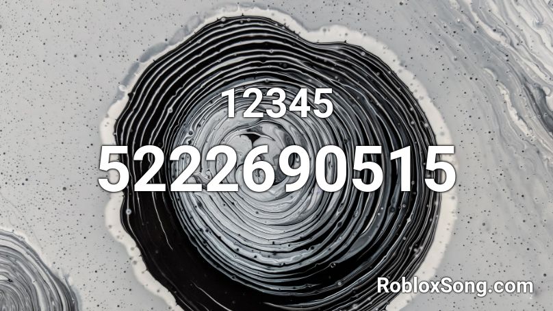 12345 Roblox ID