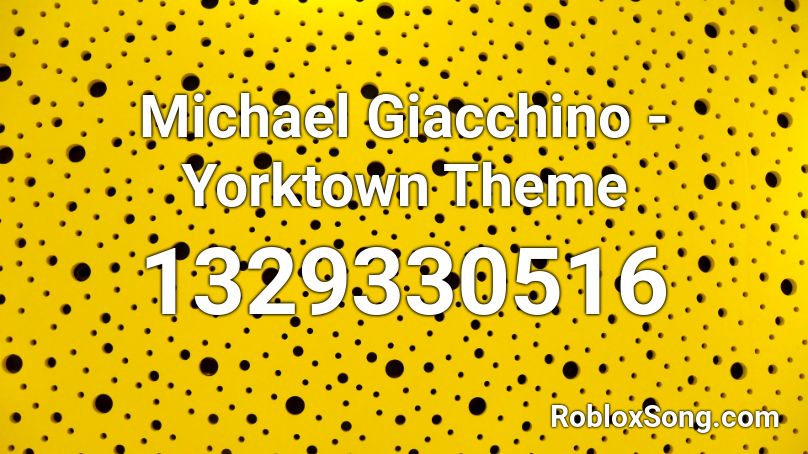 Michael Giacchino - Yorktown Theme Roblox ID