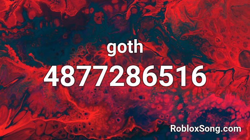 goth Roblox ID