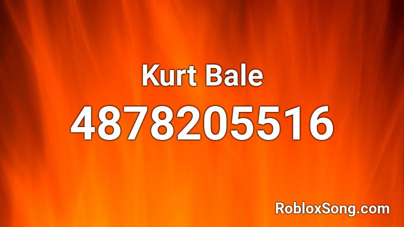 Kurt  Bale Roblox ID