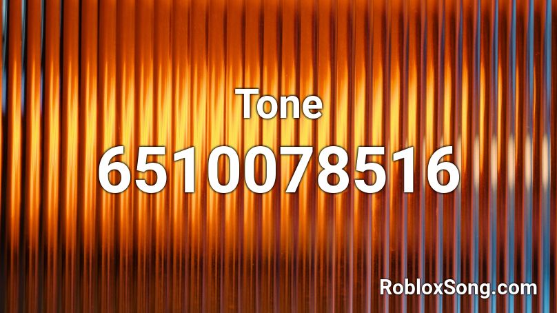 Tone Roblox ID