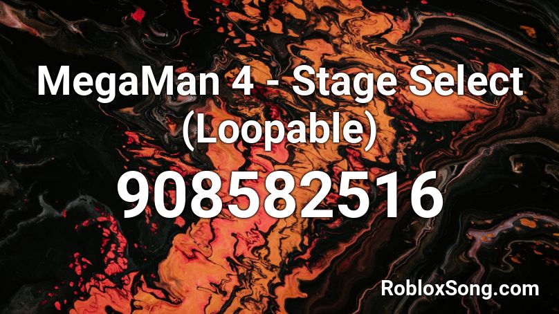 MegaMan 4 - Stage Select (Loopable) Roblox ID