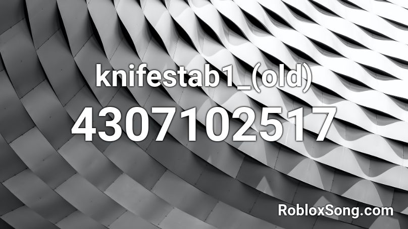 knifestab1_(old) Roblox ID