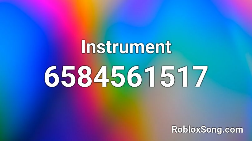 Instrument Roblox ID