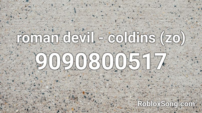 roman devil - coldins (zo) Roblox ID