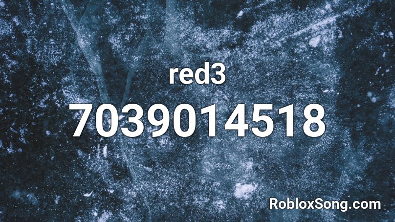 red3 Roblox ID