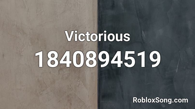 Victorious Roblox ID
