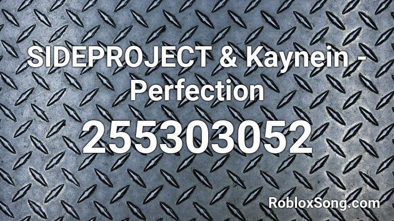SIDEPROJECT & Kaynein - Perfection Roblox ID