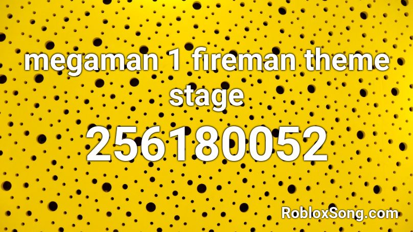 megaman 1 fireman theme stage Roblox ID