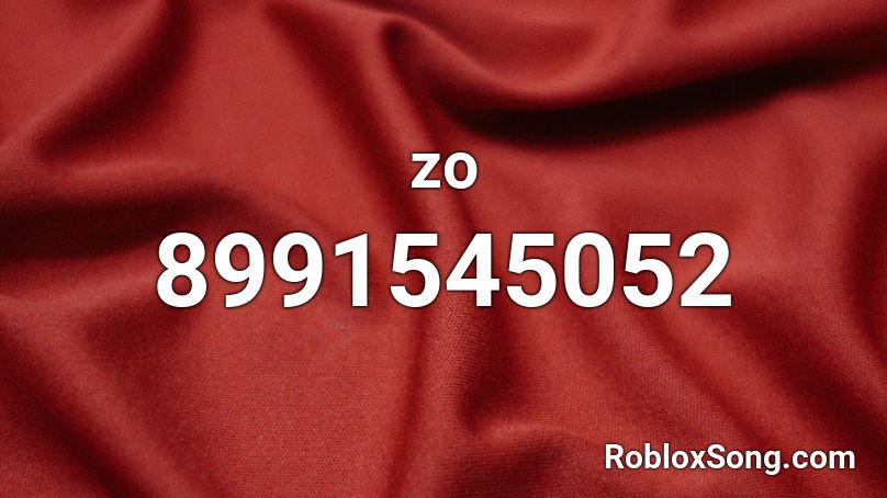 zo Roblox ID