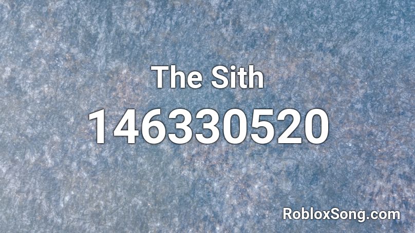 The Sith Roblox ID