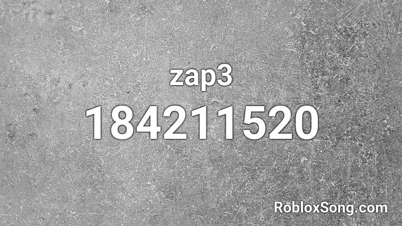 zap3 Roblox ID