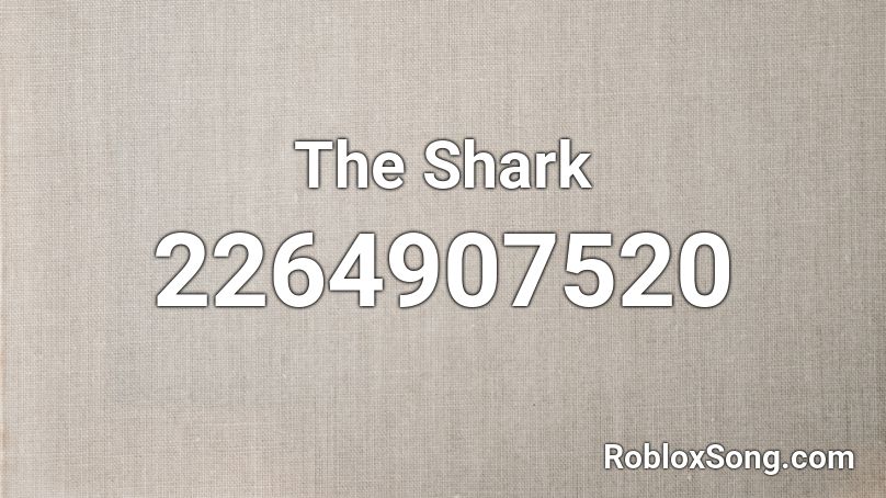 The Shark Roblox ID