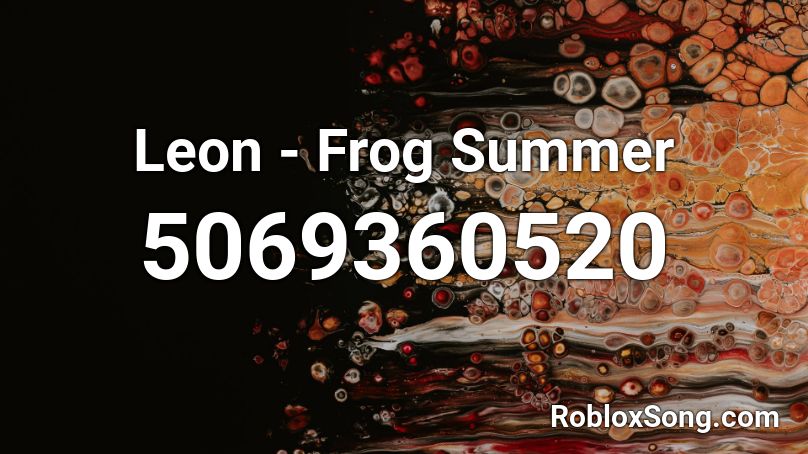 Leon - Frog Summer Roblox ID