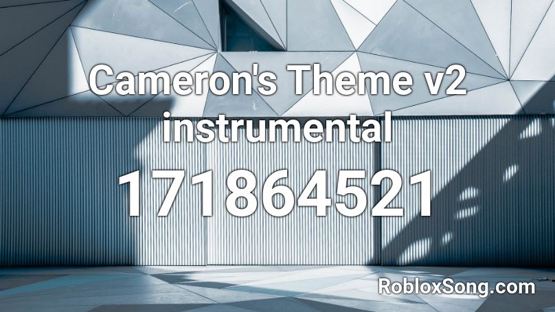 Cameron's Theme v2 instrumental Roblox ID