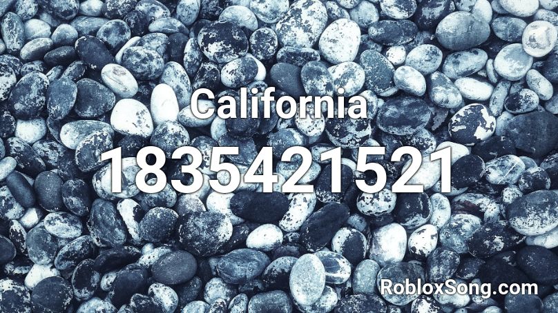 California Roblox ID