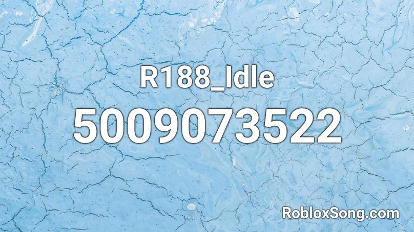 R188_Idle Roblox ID