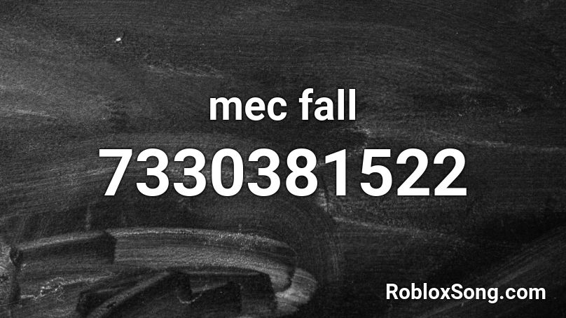 mec fall Roblox ID