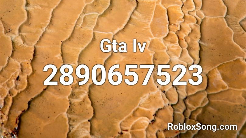 Gta Iv Roblox ID