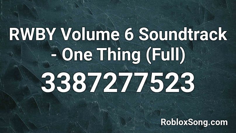 rwby volume 6 soundtrack itunes