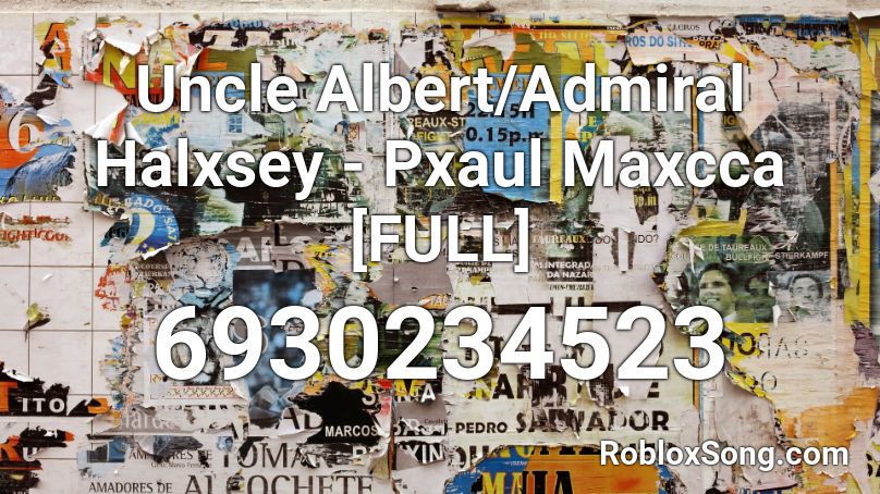 Paul McxCartney - Uncle Albert/Admiral Halxsey Roblox ID