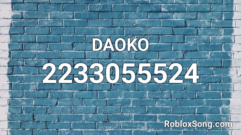 Daoko Roblox Id Roblox Music Codes - blackpink as if it's your last roblox id