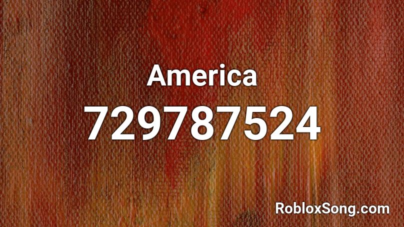 America Roblox ID