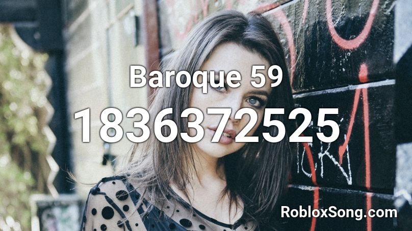 Baroque 59 Roblox ID