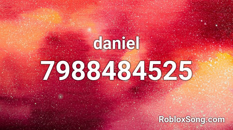 daniel Roblox ID