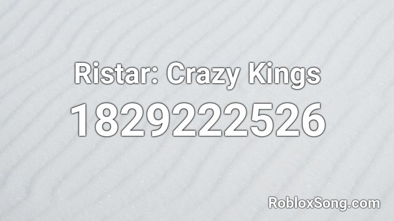 Ristar: Crazy Kings Roblox ID
