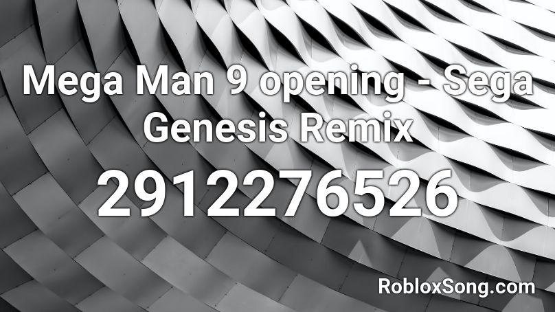 Mega Man 9 opening - Sega Genesis Remix Roblox ID