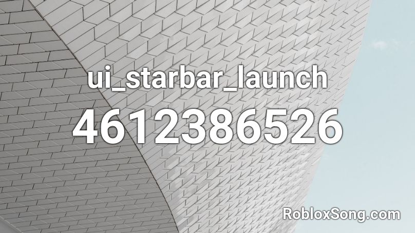 ui_starbar_launch Roblox ID