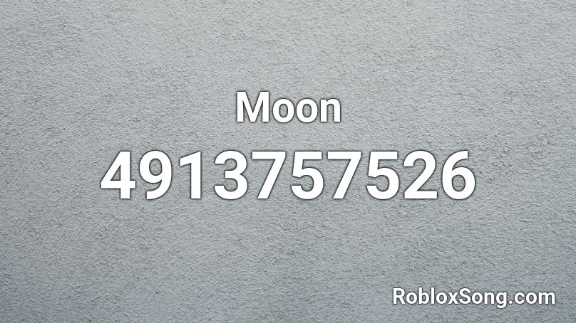 Moon Roblox ID