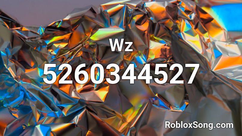 Wz Roblox ID