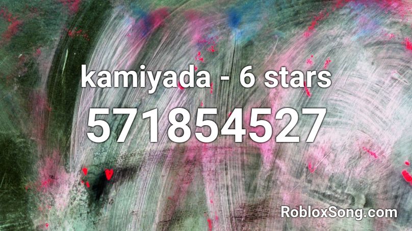 kamiyada - 6 stars Roblox ID