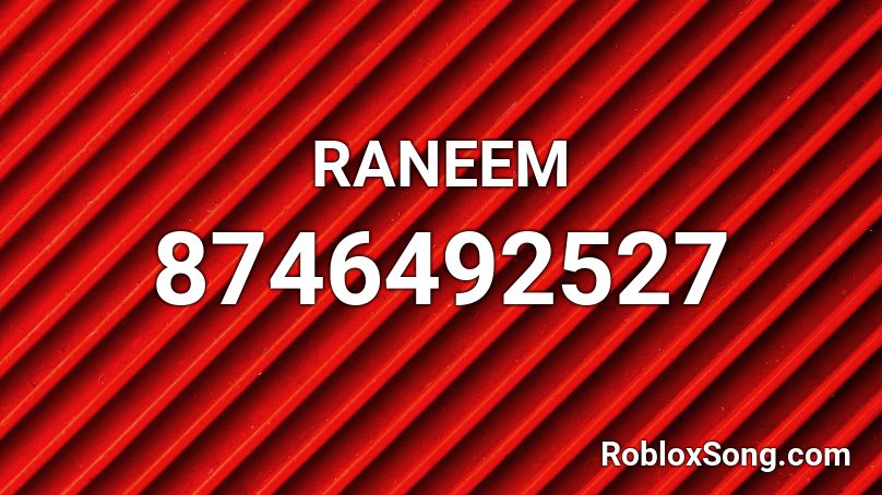 RANEEM Roblox ID