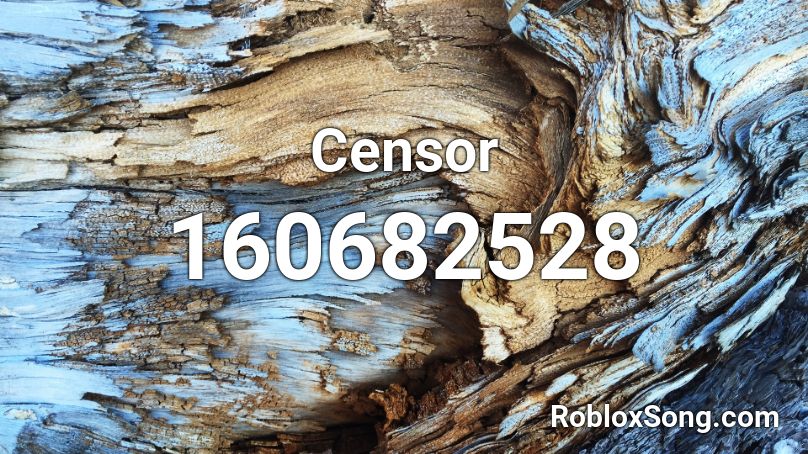 Censor Roblox ID