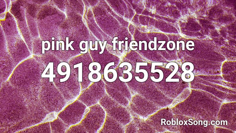 pink guy friendzone Roblox ID