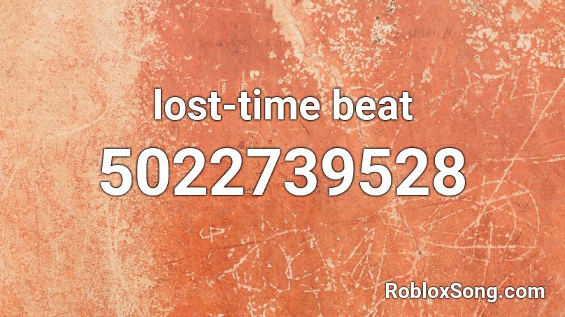 lost-time beat Roblox ID