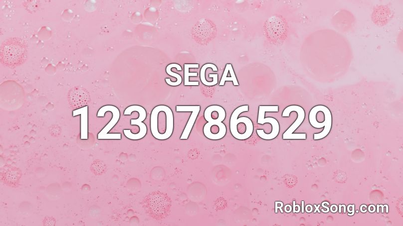SEGA Roblox ID