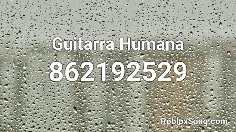 Guitarra Humana Roblox ID