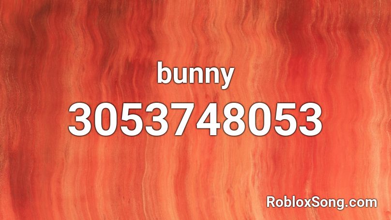 bunny Roblox ID